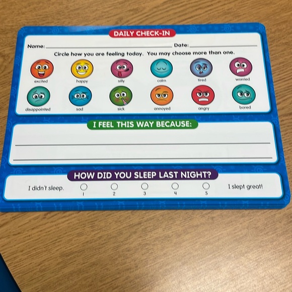 Other - 15 Brand New Daily Check In Wipe Boards